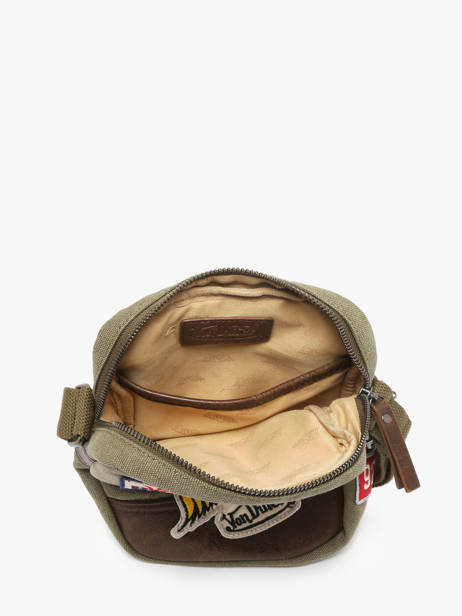 Cross Body Tas Von dutch Groen bags KOOK ander zicht 2